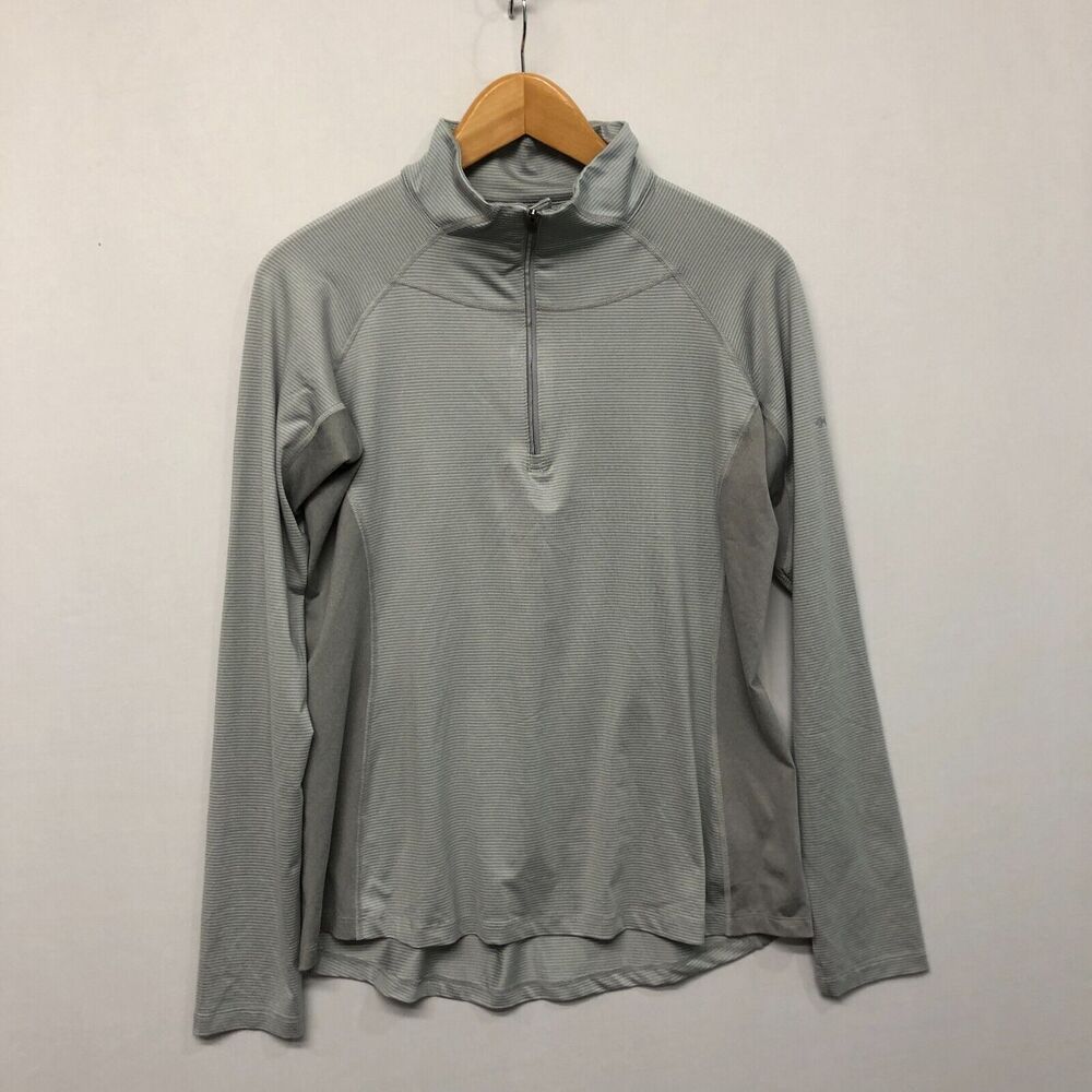 Columbia Women Long Sleeve 1/4 Zip Pullover Top Shirt Size Large M190 -30
